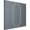 Ekena Millwork 24-in. W x 48-in. H Claremont Panel Moulding Kit Single Panel PMLKCL24X48A - alternate 8